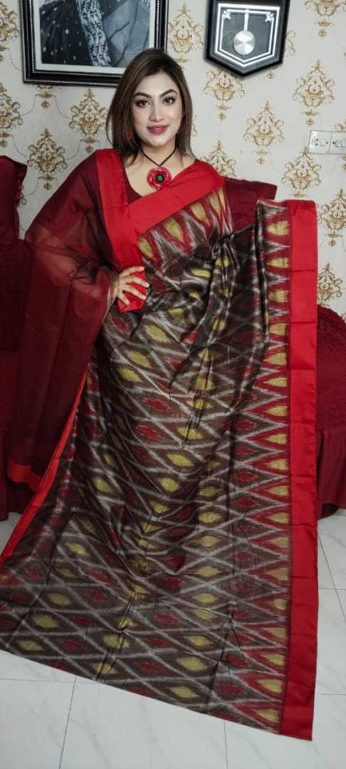 কটকি,শাড়ি,ব্লাউজ,পিছসহ