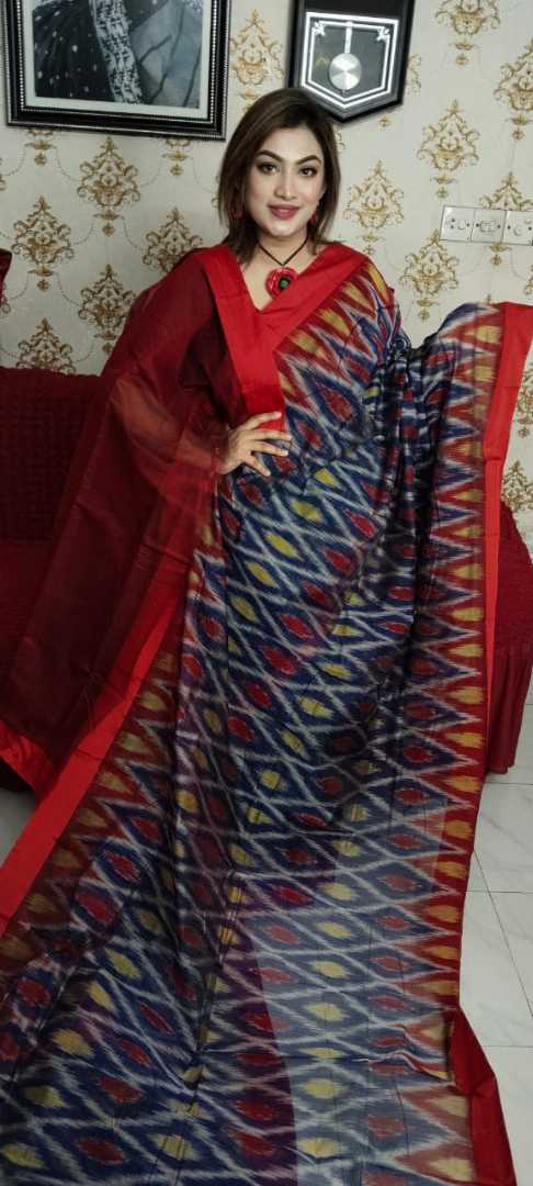 কটকি,শাড়ি,ব্লাউজ,পিছসহ